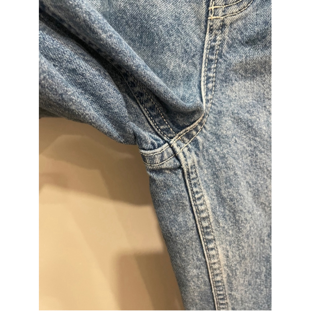 BDG Urban Outfitters High Rise Baggy Jeans 29 Raw Hem Distressed Skater - Picture 3 of 11